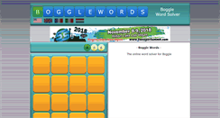 Desktop Screenshot of bogglewords.com